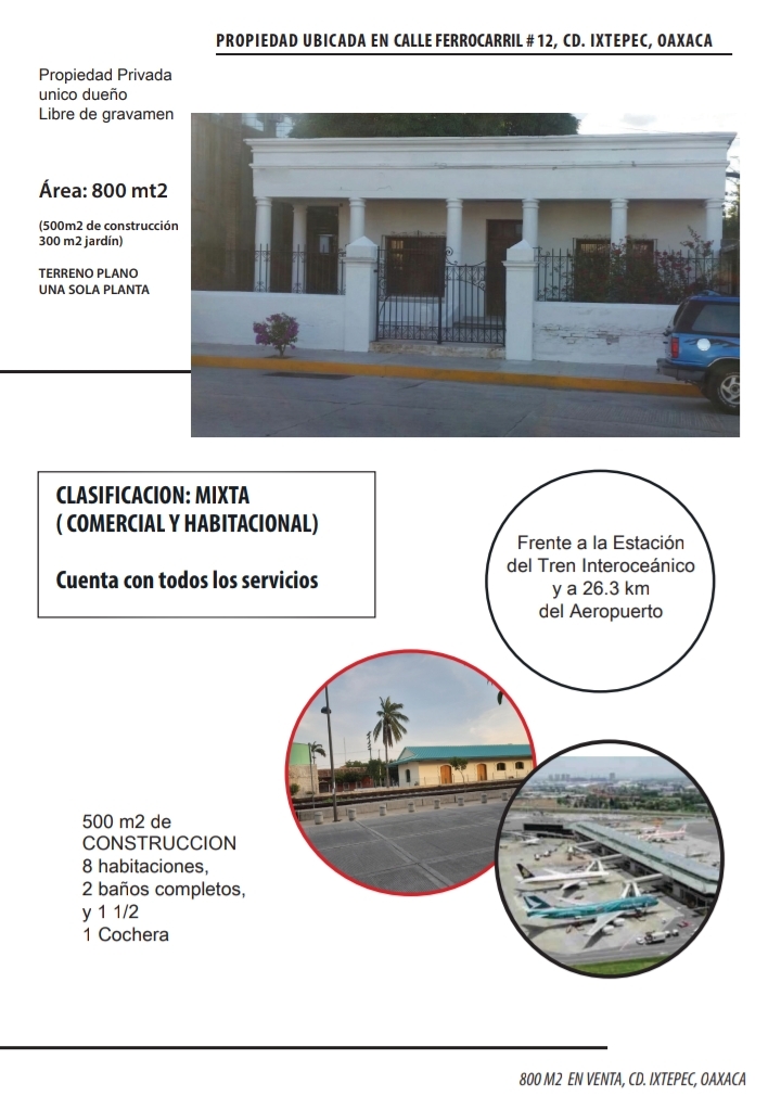Imágen de la propiedad Casa en Ixtepec 